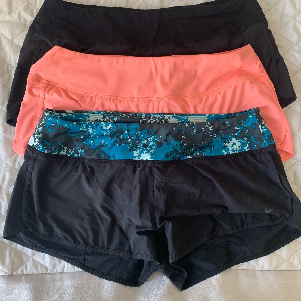 Nike running shorts bundle